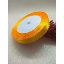 Лента атласная однотонная 1.2 см*25 ярдов, цена за катушку